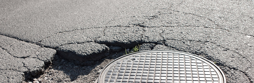 Damaged Drain Cover